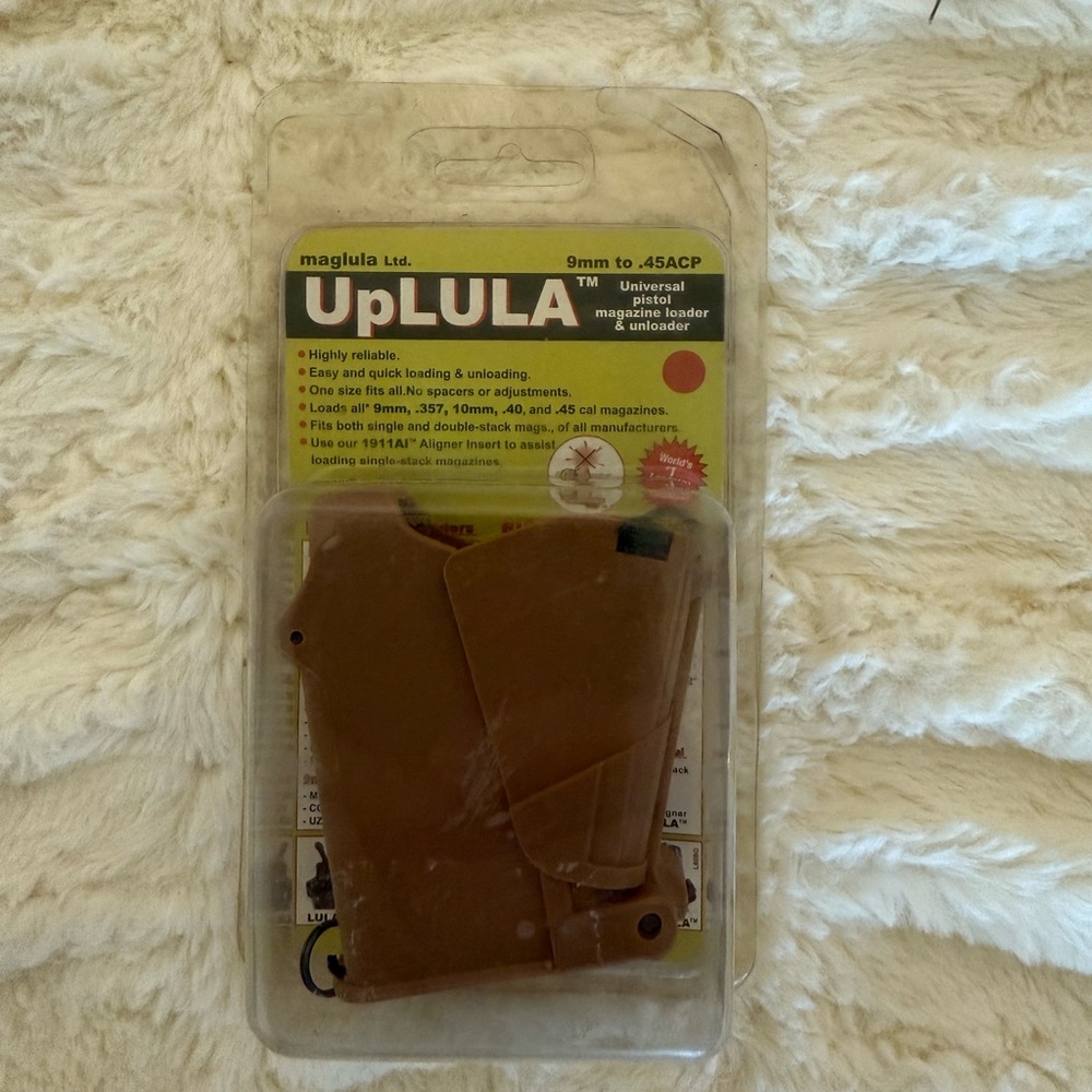 1 Brown UpLULA Universal Pistol Magazine Loader & Unloader